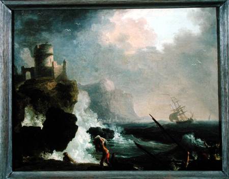 The Storm de Charles Francois Lacroix de Marseille
