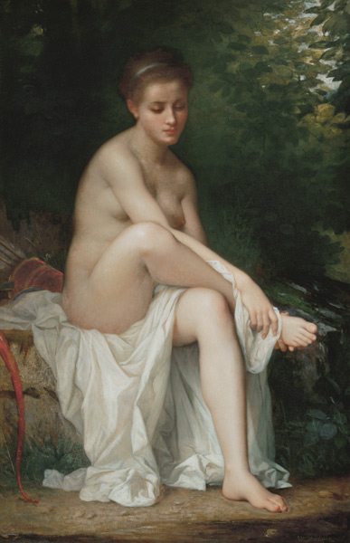 Nymph Ismene de Charles Landelle