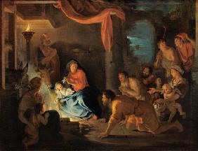 The adoration of the shepherds