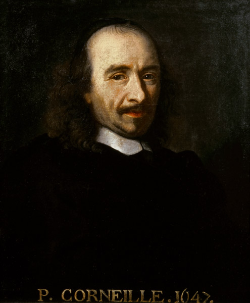 Pierre de Corneille (1606-94) de Charles Le Brun