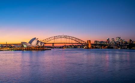 Sydney from Mrs Macquaries Chair