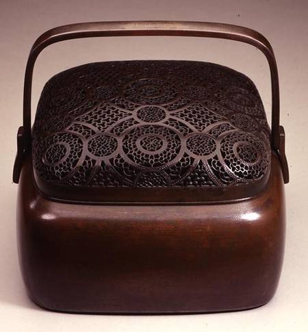 Handwarmer, made by Tsui-li Wang Feng-chiang in Chia-hsing, Chekiang, Ming dynasty de Chinese School