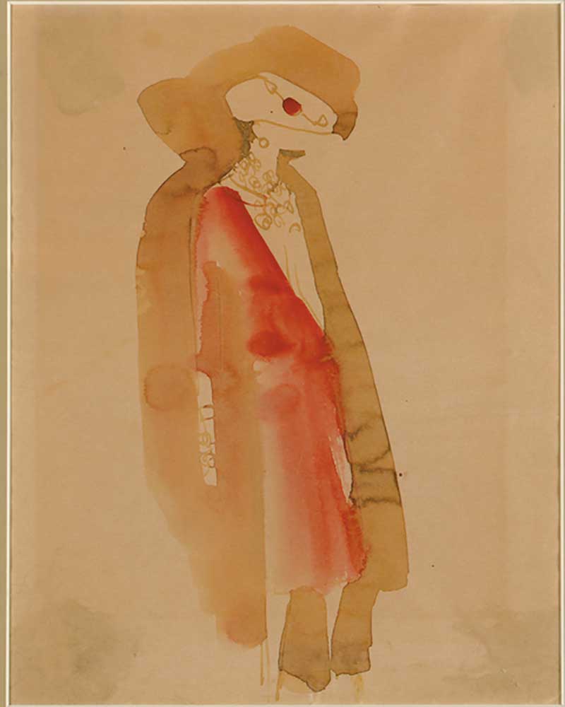 Coco Chanel, 1930s - Christian Berard en reproducción impresa o copia al  óleo sobre lienzo.