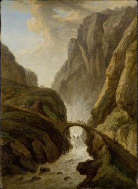 Devil’s Bridge on the St Gotthard Road