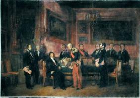 Council of Ministers at the Tuileries Signing the Law of Regency, 15th August 1842