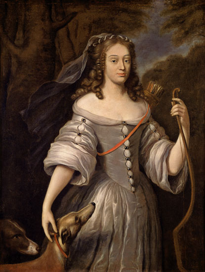 Portrait of Francoise Louise de la Baume le Blanc (1644-1710) Duchesse de Vaujour, also known as Mad de Claude Lefebvre