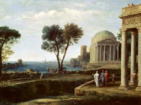 Aeneas en Delos