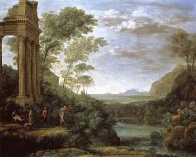 Landscape with Ascanius Shooting the Stag of Sylvia