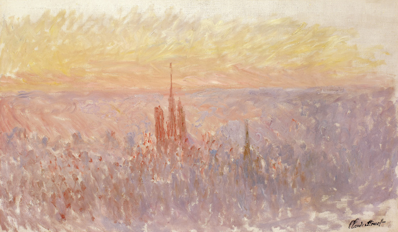View of Rouen de Claude Monet