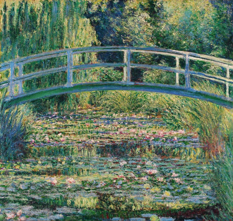 Waterlily Pond de Claude Monet