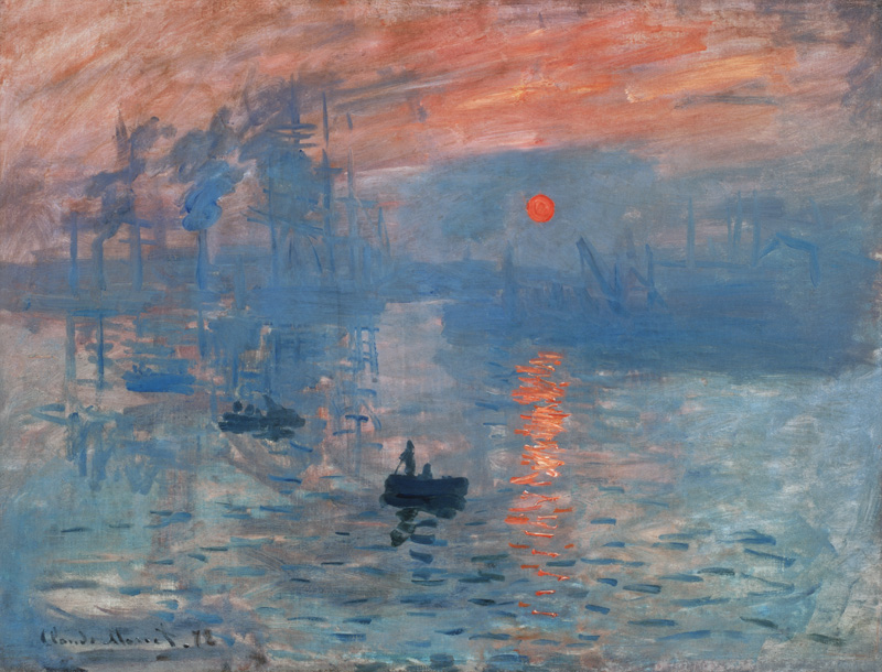 Amanecer de Claude Monet