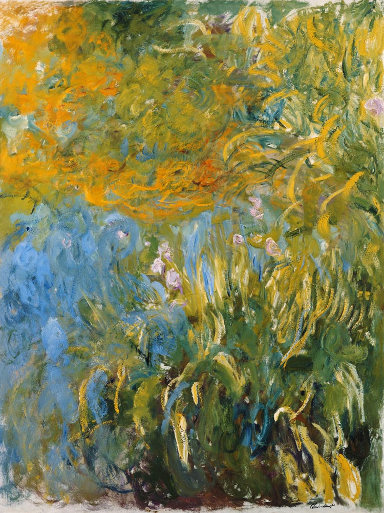 Iris. de Claude Monet