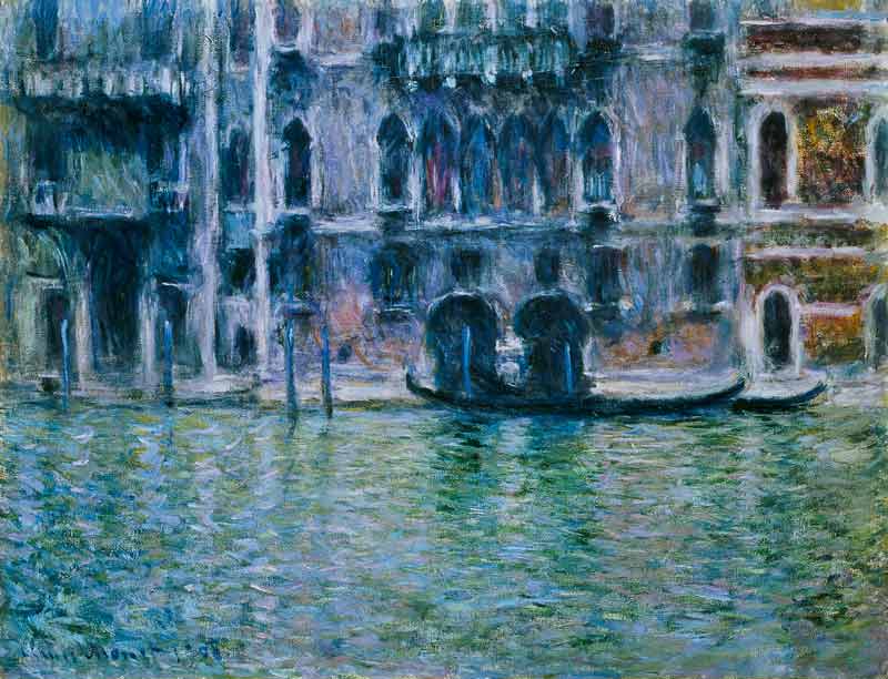 Palacio Mula en Venecia de Claude Monet