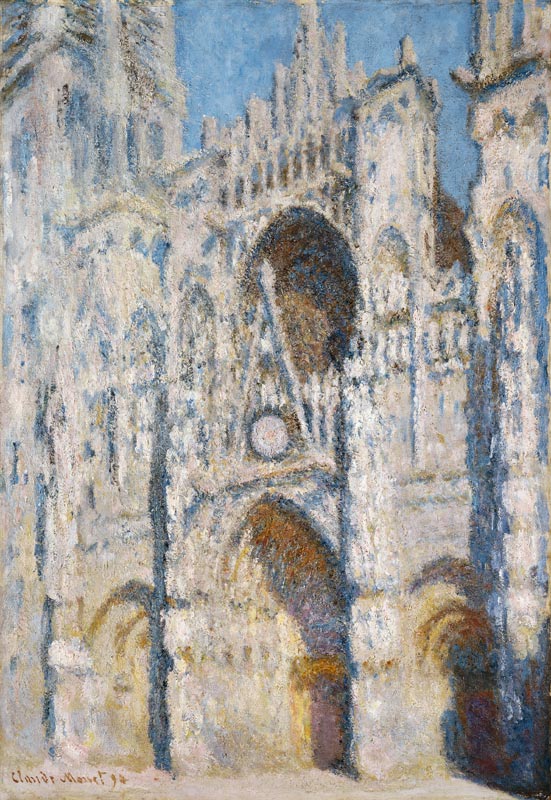 Rouen Cathedral, Afternoon (The Portal, Full Sunlight) 1892-94 de Claude Monet