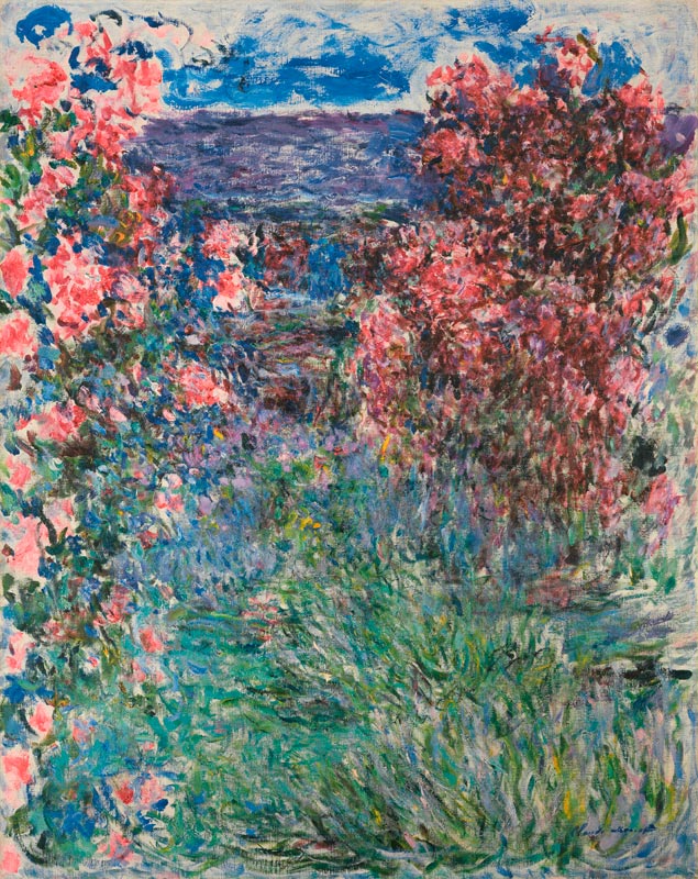 The House at Giverny under the Roses de Claude Monet
