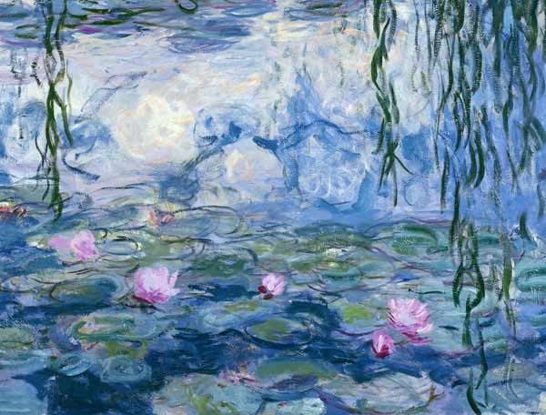 Waterlilies, 1916-19 (detail of 161015) de Claude Monet