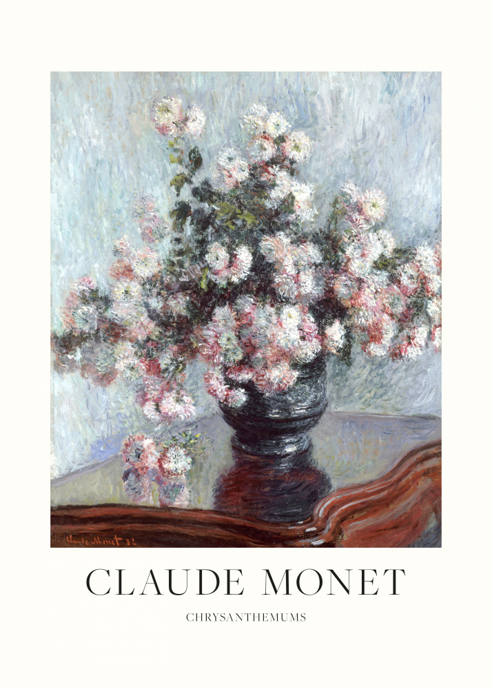 Chrysanthemums de Claude Monet