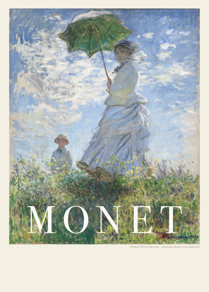 Woman With Parasol de Claude Monet