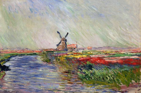 Tulip Field in Holland de Claude Monet