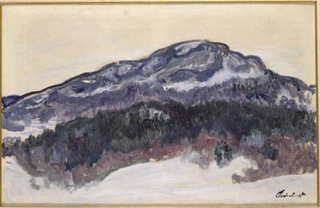 Mount Kolsaas, Norway de Claude Monet