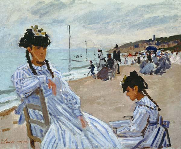 On the Beach at Trouville