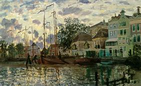 The Dam at Zaandam, Evening