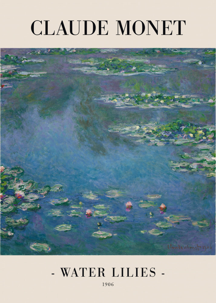 Water Lilies de Claude Monet