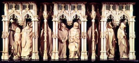 Figures of Monks on the tomb of Philip II the Bold Duke of Burgundy (1342-1404) de Claus Sluter