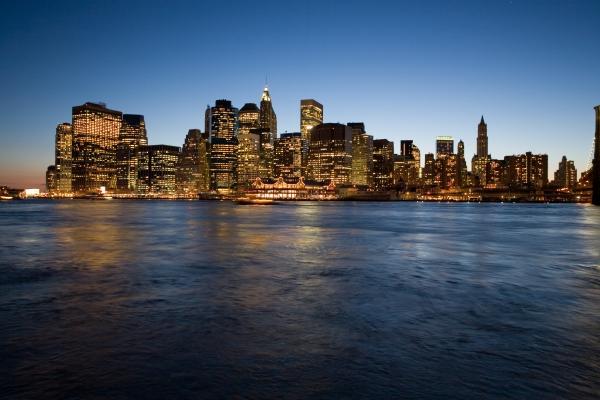 New York im Sunset de Claus Tropitzsch