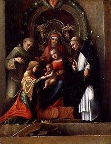 The Mystical Wedding of St. Katharina de Correggio (eigentl. Antonio Allegri)