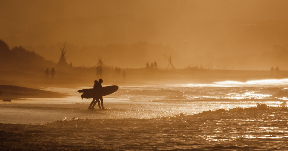 Evening surf de Daniel Alonso