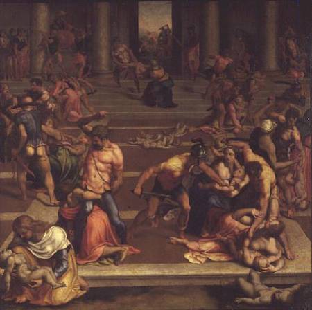 Massacre of the Innocents de Daniele  da Volterra