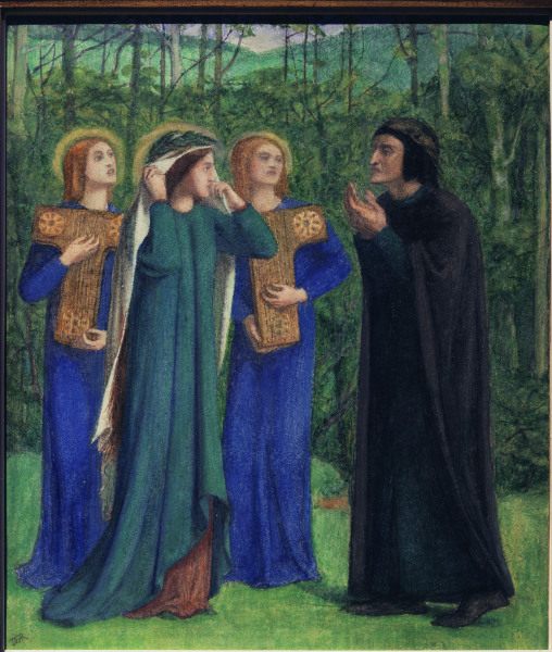 Dante / Divine Comedy / Rossetti de Dante Gabriel Rossetti