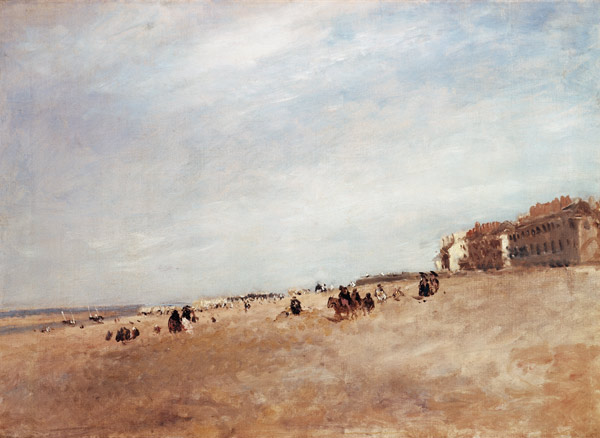 Escena de playa de Rhyl de David Cox d. Ä.