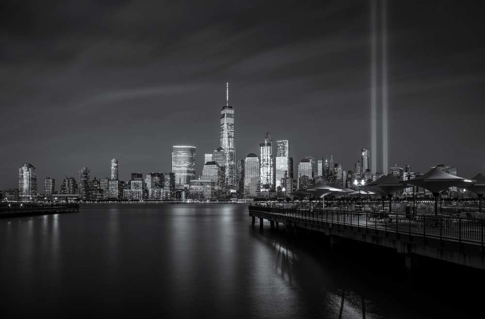 WTC tribute in light de David Dai