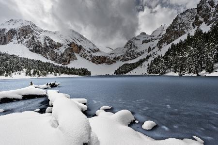 Last snowfall (La Basa la Mora)