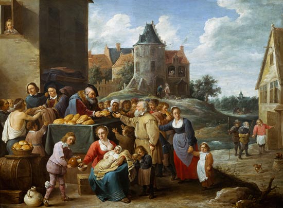 The Seven Acts of Mercy de David Teniers