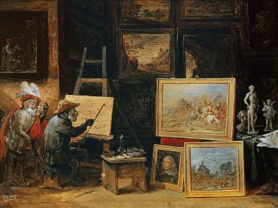 The Monkey Painter