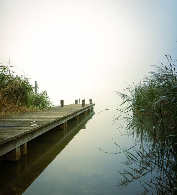 Steg Hainer See bei Leipzig im Nebel.jpg (6626 KB)  de Dennis Wetzel