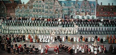 The Ommeganck in Brussels in 1615: Procession of Notre Dame de Sablon de Denys van Alsloot