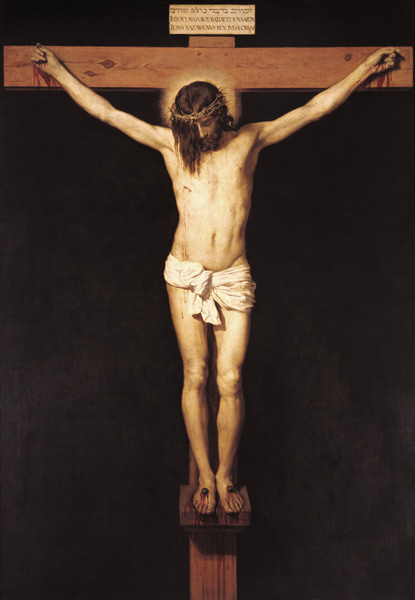 Cristo en la cruz (Cristo de San Placido) de Diego Rodriguez de Silva y Velázquez