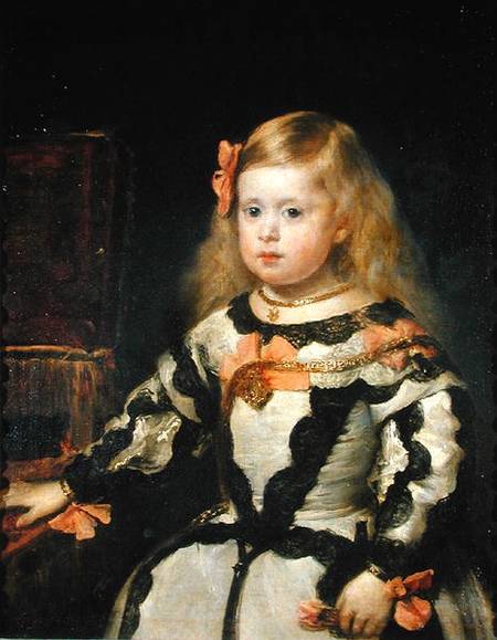 Portrait of the Infanta Maria Marguerita (1651-73) de Diego Rodriguez de Silva y Velázquez