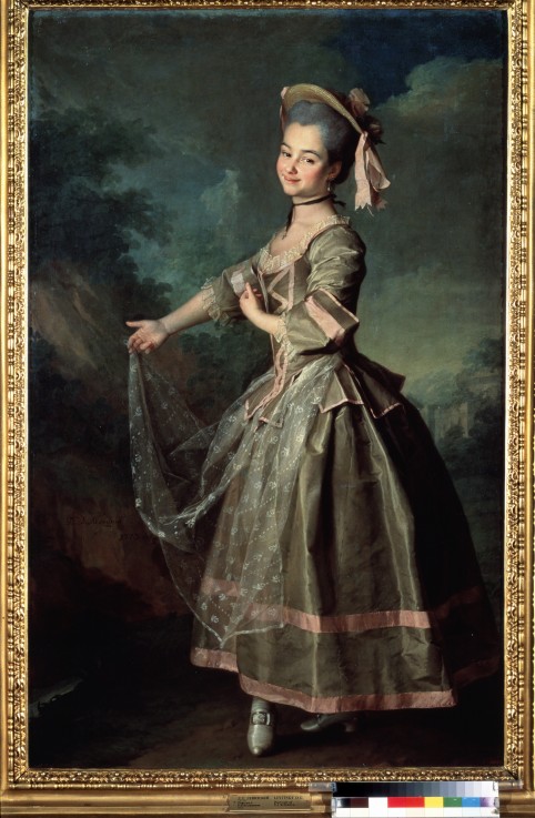 Portrait of Yekaterina Nelidova de Dimitrij Grigorjewitsch Lewizkij