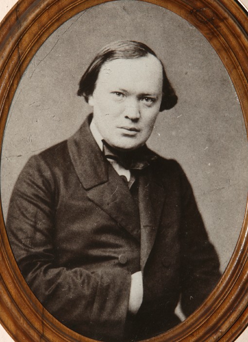 Portrait of the Dramatist Alexander N. Ostrovsky (1823-1886) de Dimitrij Grigorjewitsch Lewizkij