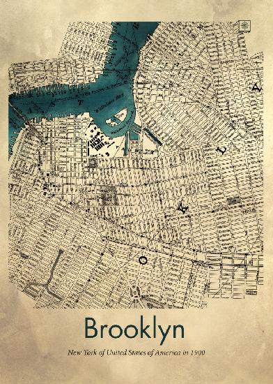 Brooklyn map