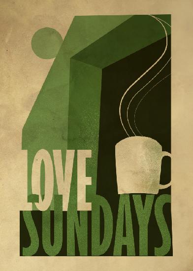 Love Sunday print