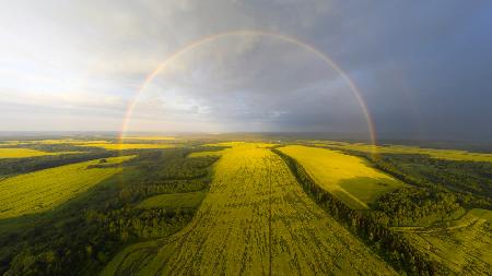 An exotic look at the rainbow