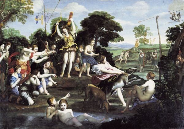 Domenichino / Diana s Hunt / 1617 de Domenichino (eigentl. Domenico Zampieri)