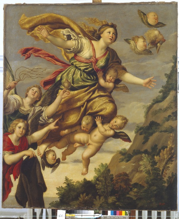 Mary Magdalene Taken up to Heaven de Domenichino (eigentl. Domenico Zampieri)