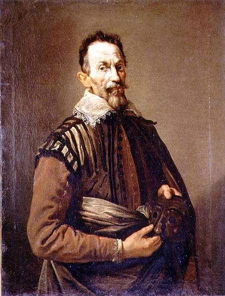 Portrait of Claudio Monteverdi (1567-1643) de Domenico Fetti